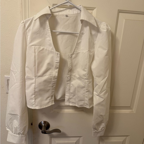 White Button-Up - Picture 2 of 4
